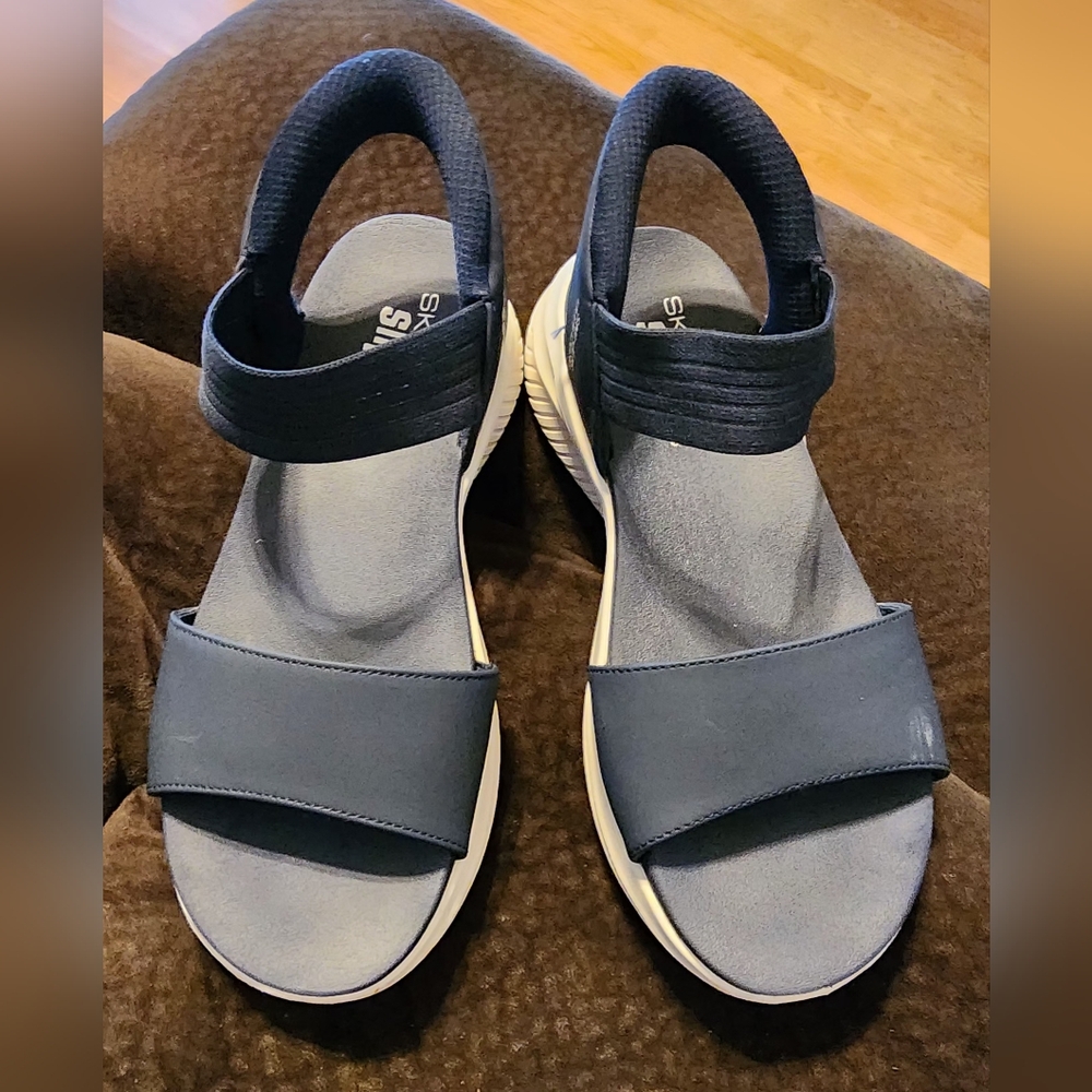 Skechers Women's Summerville Ultra Flex Slip In Sandals Size 7 GUC